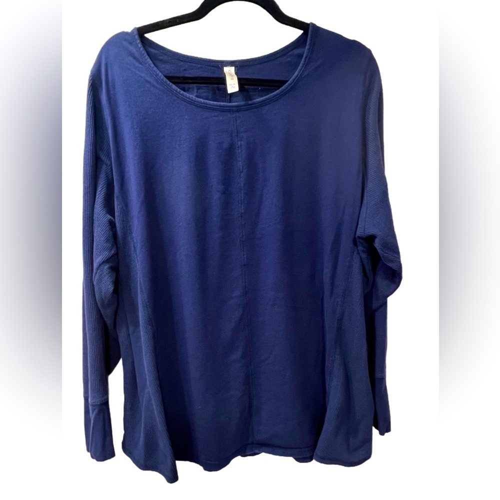 Cacique by Lane Bryant Pajama Top, Size 20/22, Blue